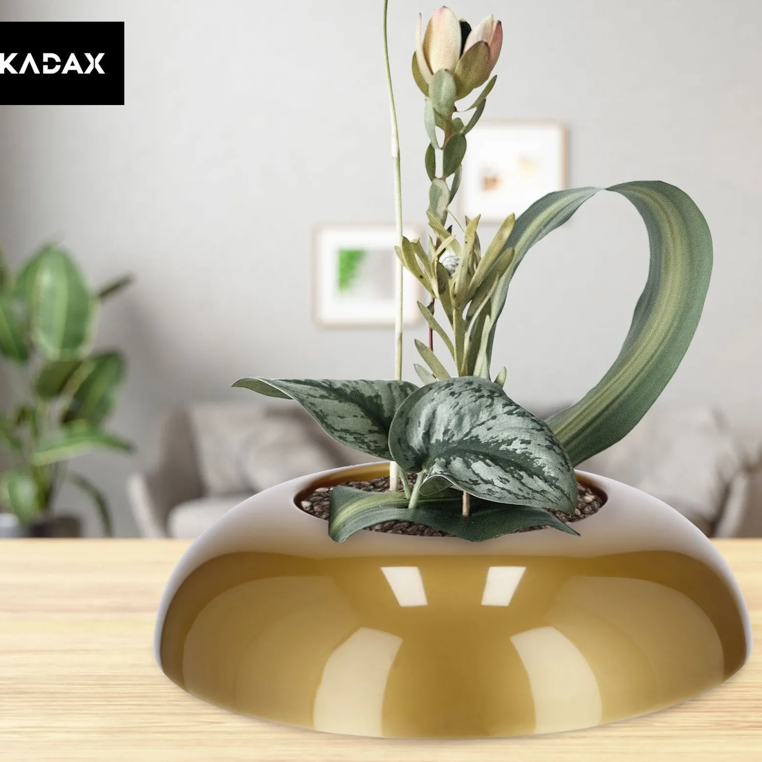 Doniczka Ikebana Osłonka Kompozycja Kolory 9,5 cm
