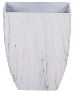 Doniczka kwadratowa 28 cm efekt marmuru