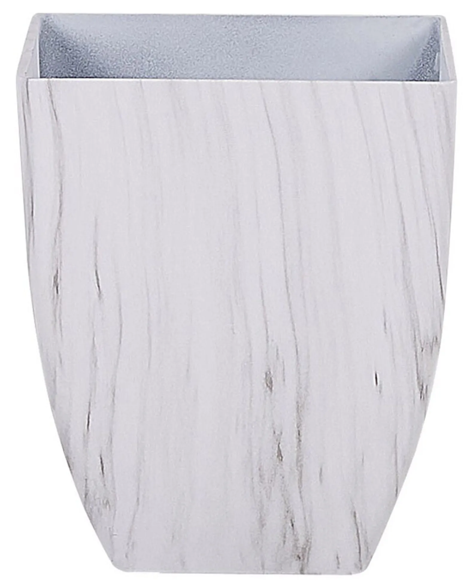 Doniczka kwadratowa 28 cm efekt marmuru