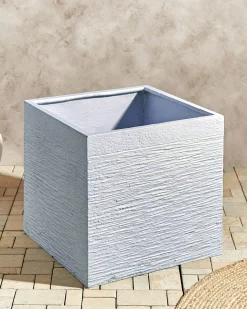 Doniczka kwadratowa 50x50 biała