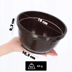 Doniczka Osłonka Donica Na Kwiaty 18cm Kolory Misa