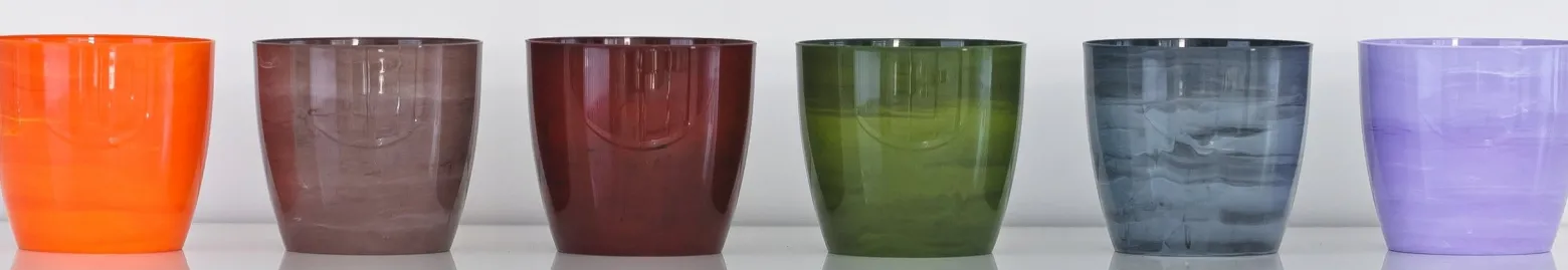 Doniczka Osłonka Donica Na Kwiaty Kolory 18 cm