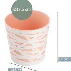 Doniczka Osłonka Wkład Donica Kolory Beż 17cm