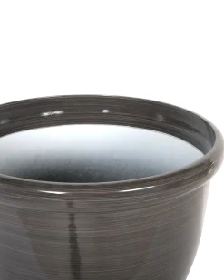 Doniczka TESALIA Kamień 49 cm Brązowy