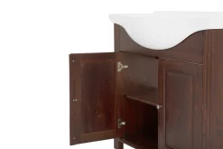 Drewniana szafka pod umywalkę 85cm Retro