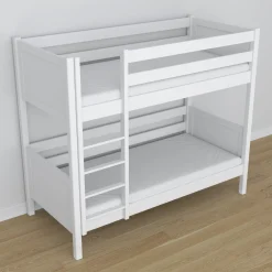 Drewniane łóżko piętrowe N02