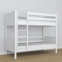 Drewniane łóżko piętrowe N02