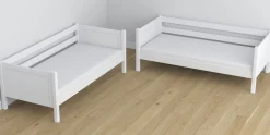 Drewniane łóżko piętrowe N02