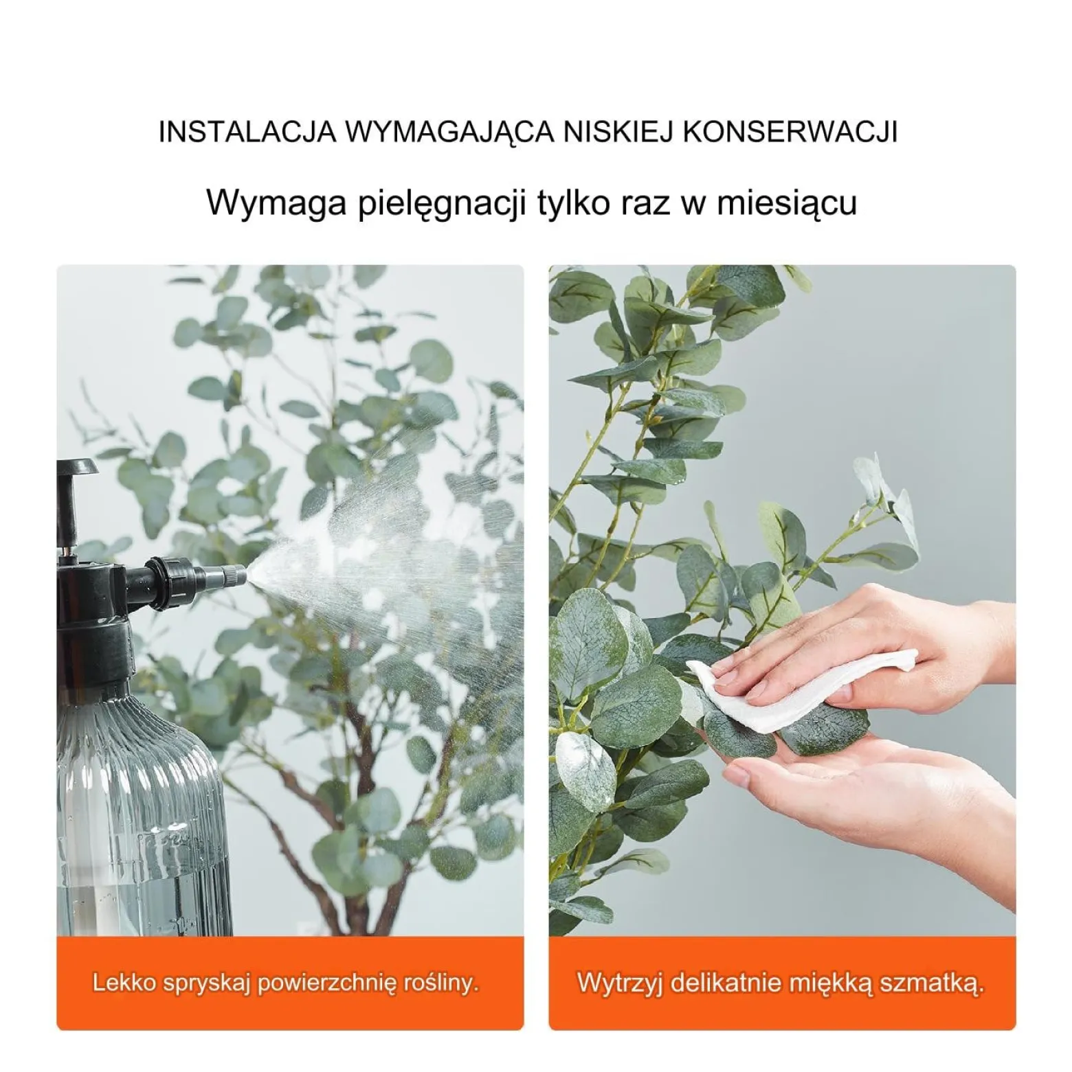 Drzewo eukaliptus sztuczne drzewko ozdobne 181 cm