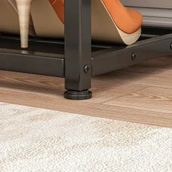 Duża szafka na buty z siedziskiem retro 62 cm