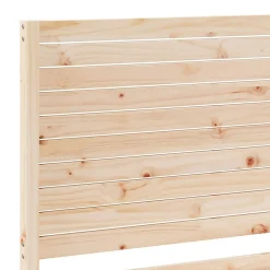 Dłuższe łóżko bez materaca 90x220 cm lite drewno