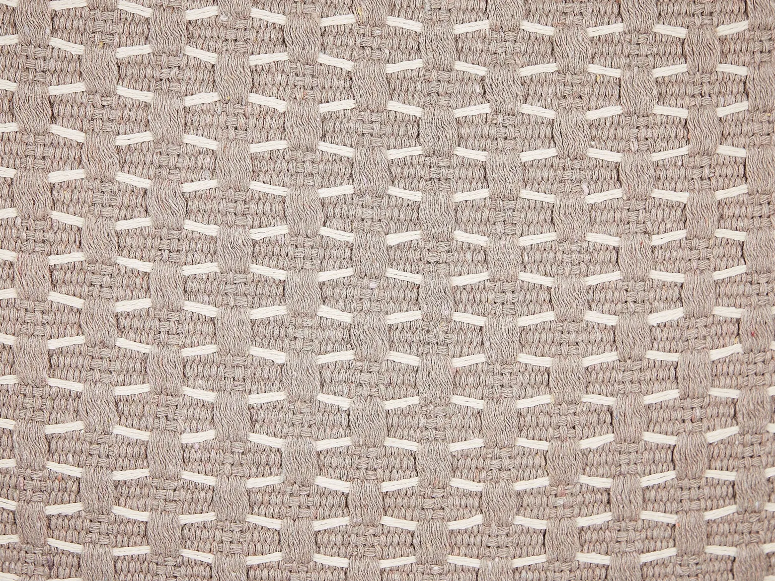 Dwie poduszki dekoracyjne 42 x 42 cm beżowoszare