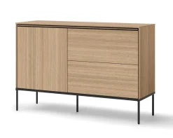 Elegancka komoda z szufladami do salonu Dąb MILANS