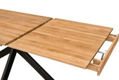 EMDEN Stół Rozkładany #8180 Dąb naturalny 180-265x100cm