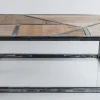 Emra Wood SKD-2 stolik kawowy drewno stal industrialna