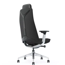 Ergonomiczny fotel biurowy X-ME chrom/czarny