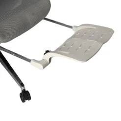 Ergonomiczny fotel biurowy regulowane krzesło z siatki - Szare