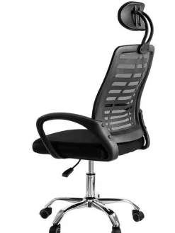 Ergonomiczny fotel obrotowy krzesło biurowe OZI czarny