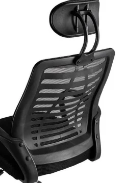 Ergonomiczny fotel obrotowy krzesło biurowe OZI czarny