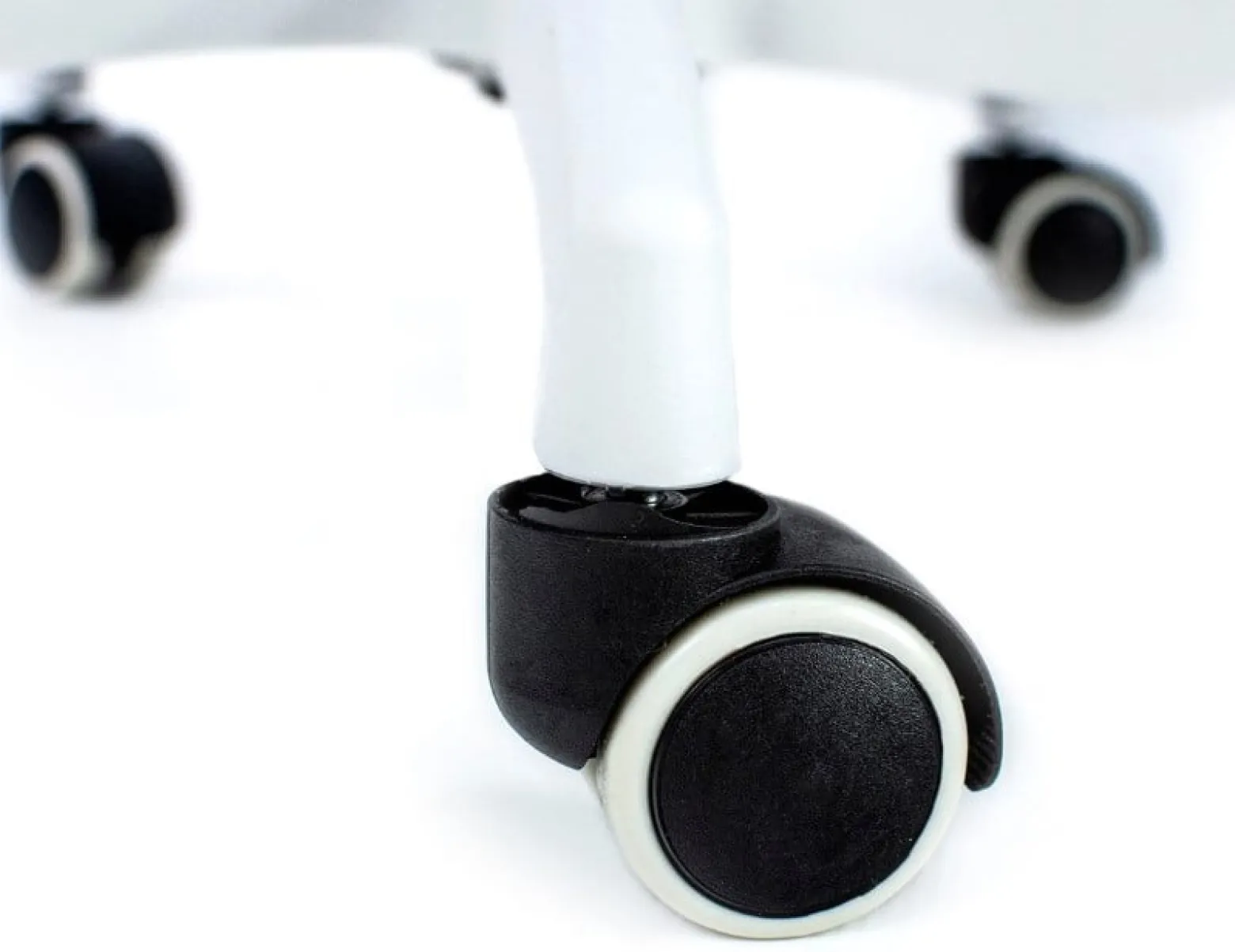 Ergonomiczny fotel obrotowy krzesło biurowe ALEX różowo biały różowy
