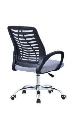 Ergonomiczny Fotel obrotowy krzesło biurowe NEST szary