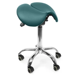 Ergonomiczny hoker regulowany SELLA niebieski