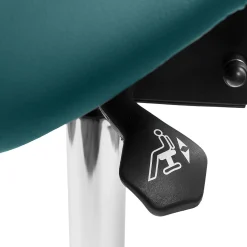 Ergonomiczny hoker regulowany SELLA niebieski