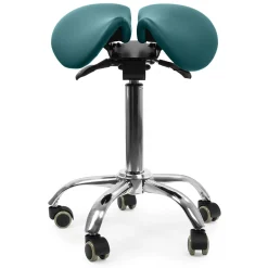 Ergonomiczny hoker regulowany SELLA niebieski