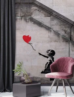 Feeby Fototapeta, Banksy Dziewczynka z balonikiem 100x140