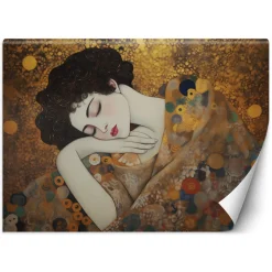 Feeby Fototapeta, Kobieca twarz - G. Klimt 150x105