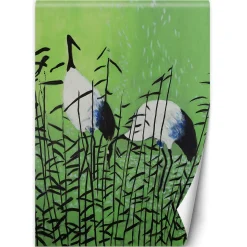 Feeby Fototapeta, Ptaki czaple malowane 100x140