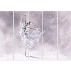 Feeby Obraz 5 częściowy na płótnie Piruet baletnicy