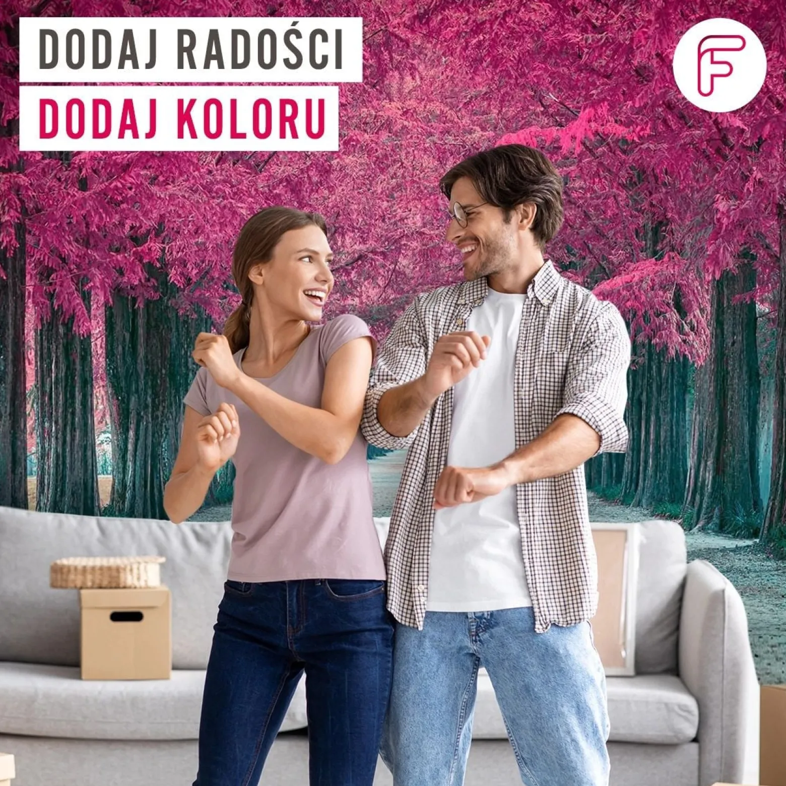 Feeby Fototapeta Abstrakcyjne palmy