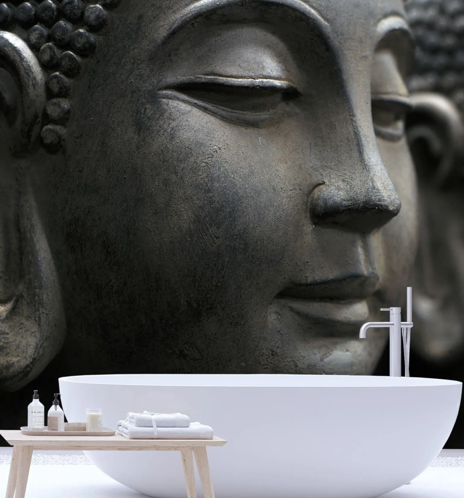 Feeby Fototapeta, Budda posąg zen spa 100x100
