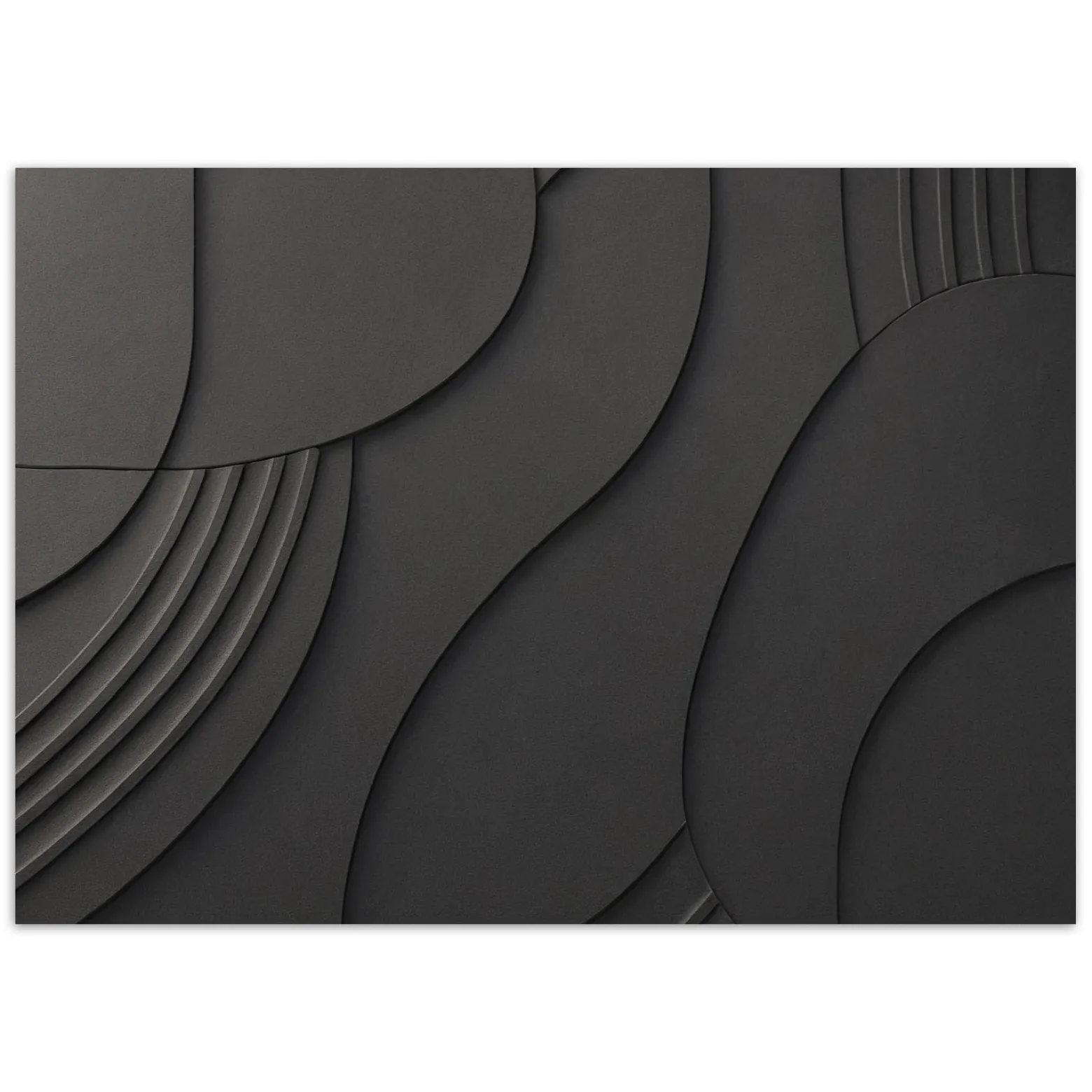 Feeby Fototapeta, Czarny Relief 3D 150x105