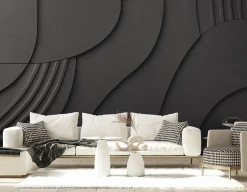 Feeby Fototapeta, Czarny Relief 3D 150x105