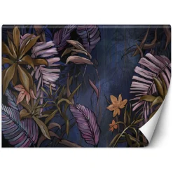 Feeby Fototapeta, Egzotyczne liście w dżungli malowane 150x105