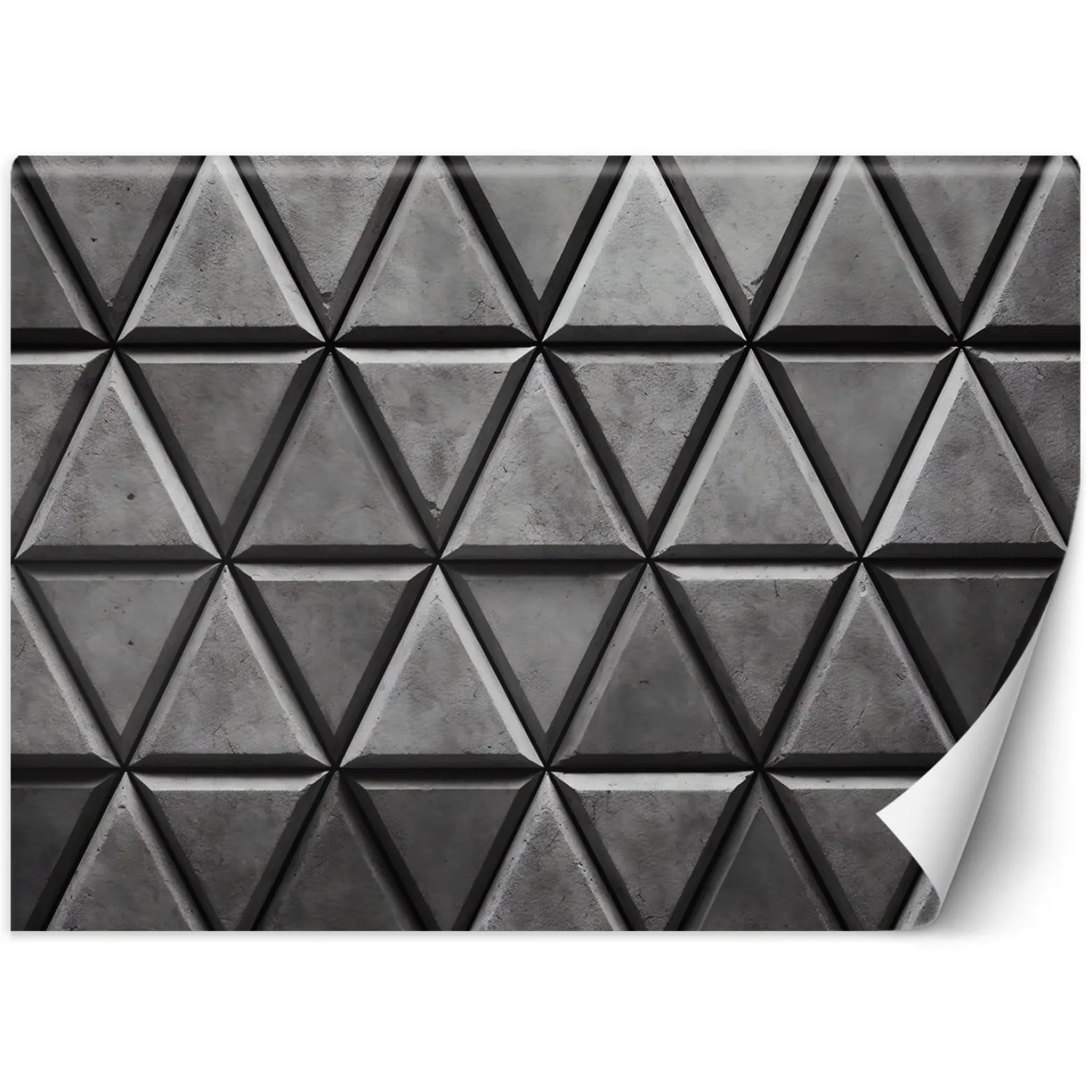 Feeby Fototapeta, Geometryczne trójkąty 3D 150x105