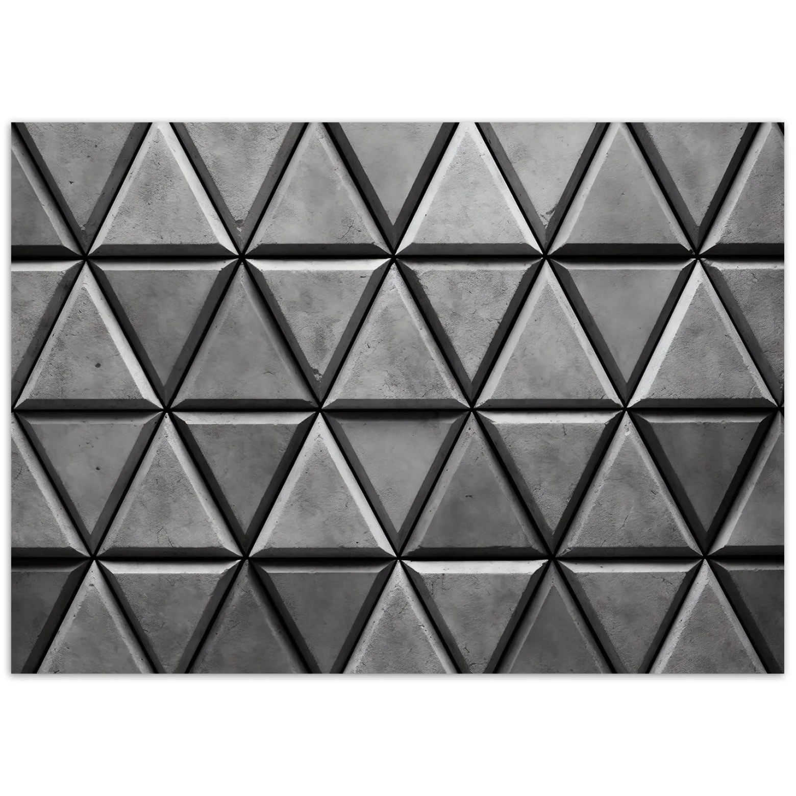 Feeby Fototapeta, Geometryczne trójkąty 3D 150x105