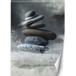 Feeby Fototapeta, Kamienie zen spa 100x140