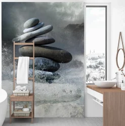 Feeby Fototapeta, Kamienie zen spa 100x140
