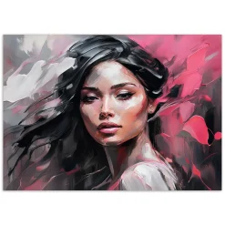 Feeby Fototapeta Kobieta Glamour Różowy