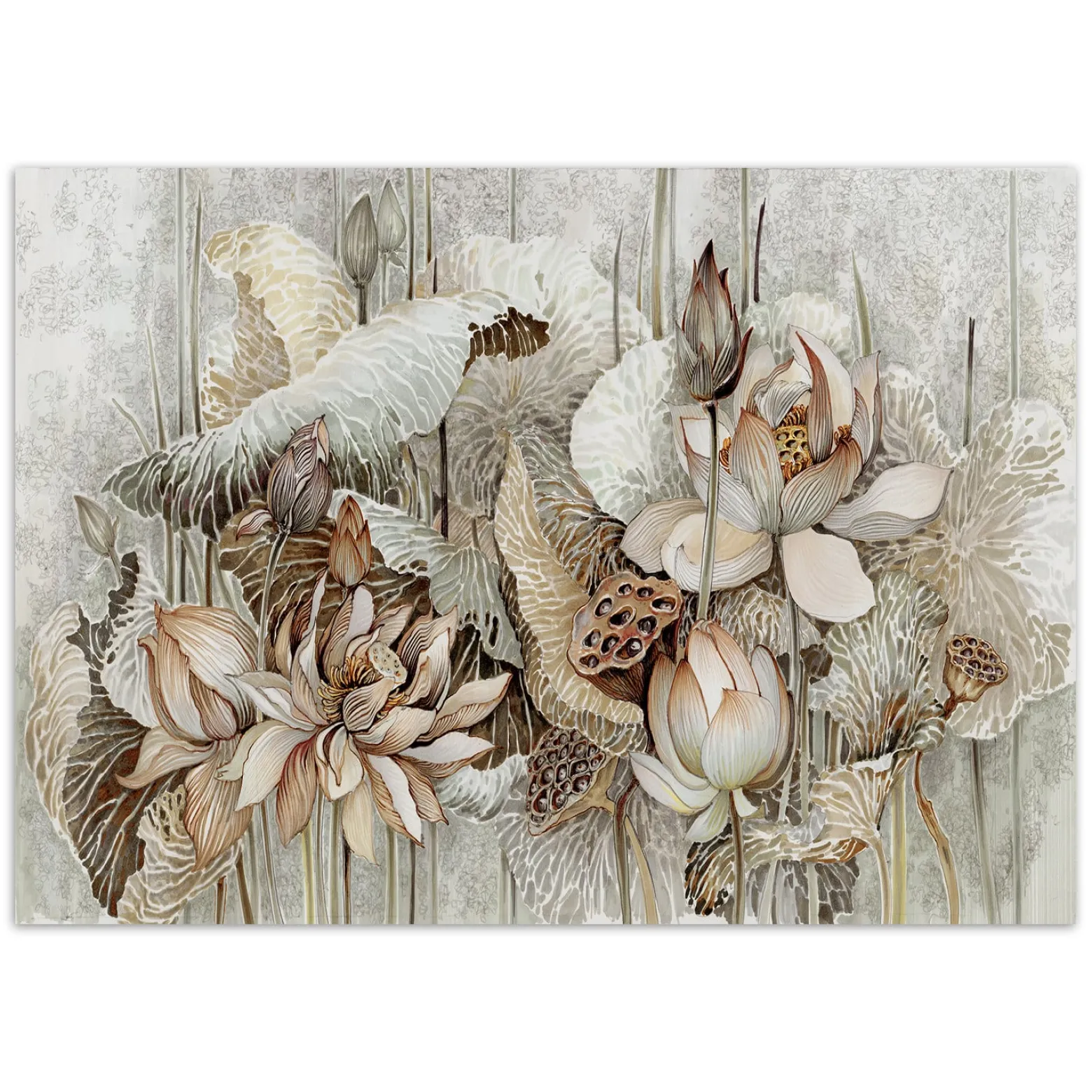 Feeby Fototapeta, Kwiat lotosu rośliny natura 150x105