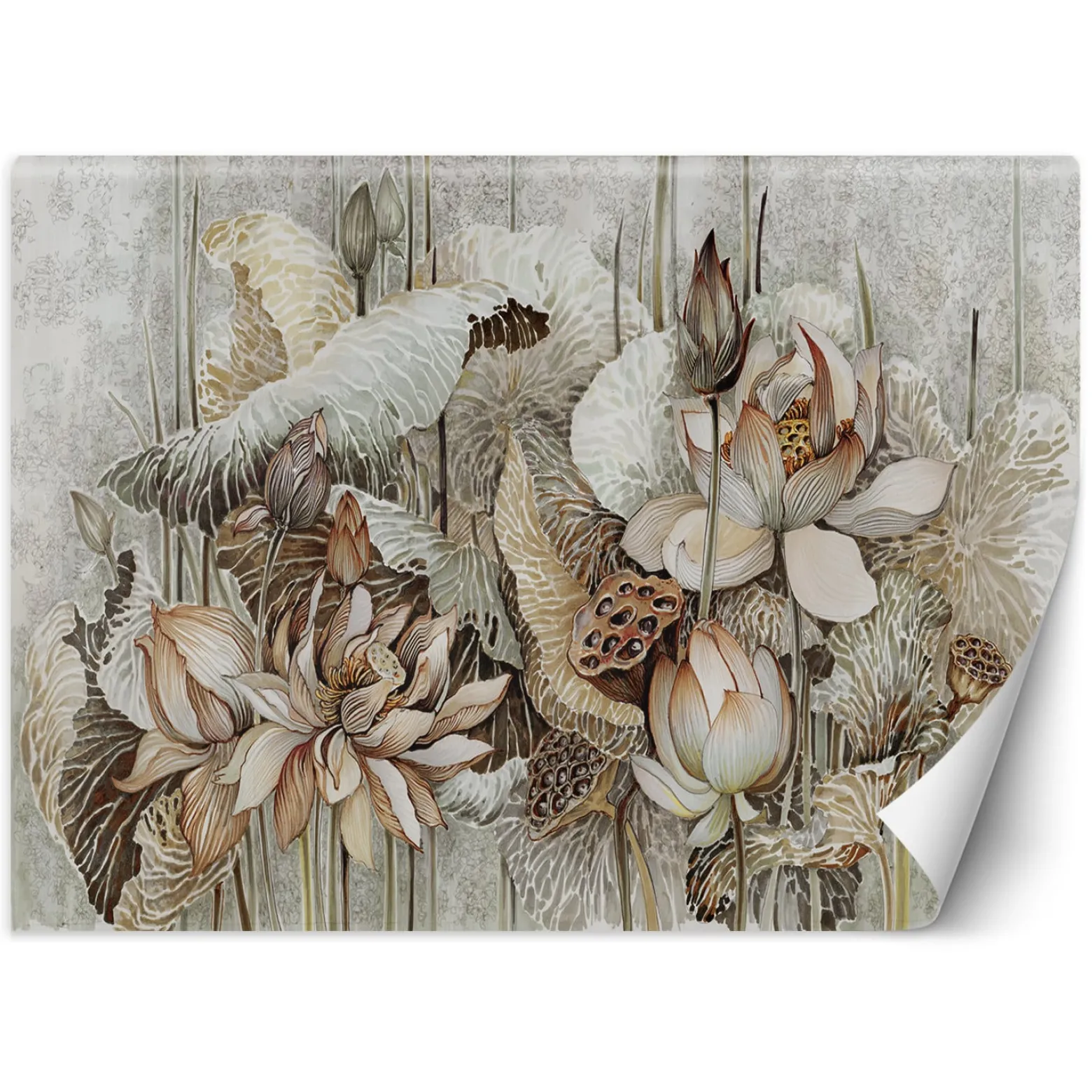 Feeby Fototapeta, Kwiat lotosu rośliny natura 150x105