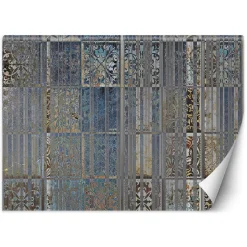 Feeby Fototapeta, Orient Mandala Błękit 150x105