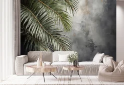 Feeby Fototapeta, Palmy Beton Natura 150x105