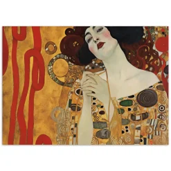 Feeby Fototapeta, Piękna kobieta - G. Klimt 150x105