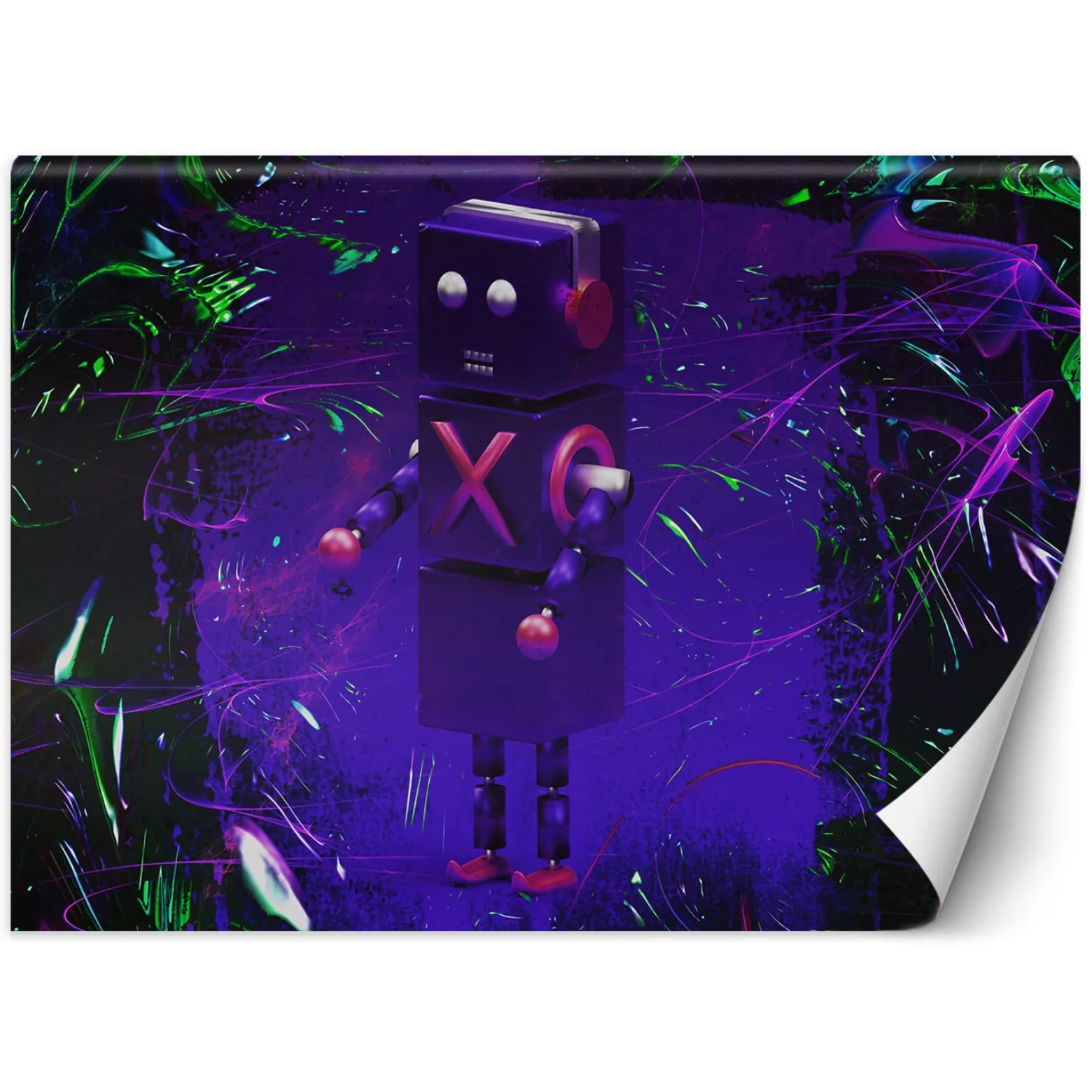 Feeby Fototapeta, Robot dla gracza symbole 150x105
