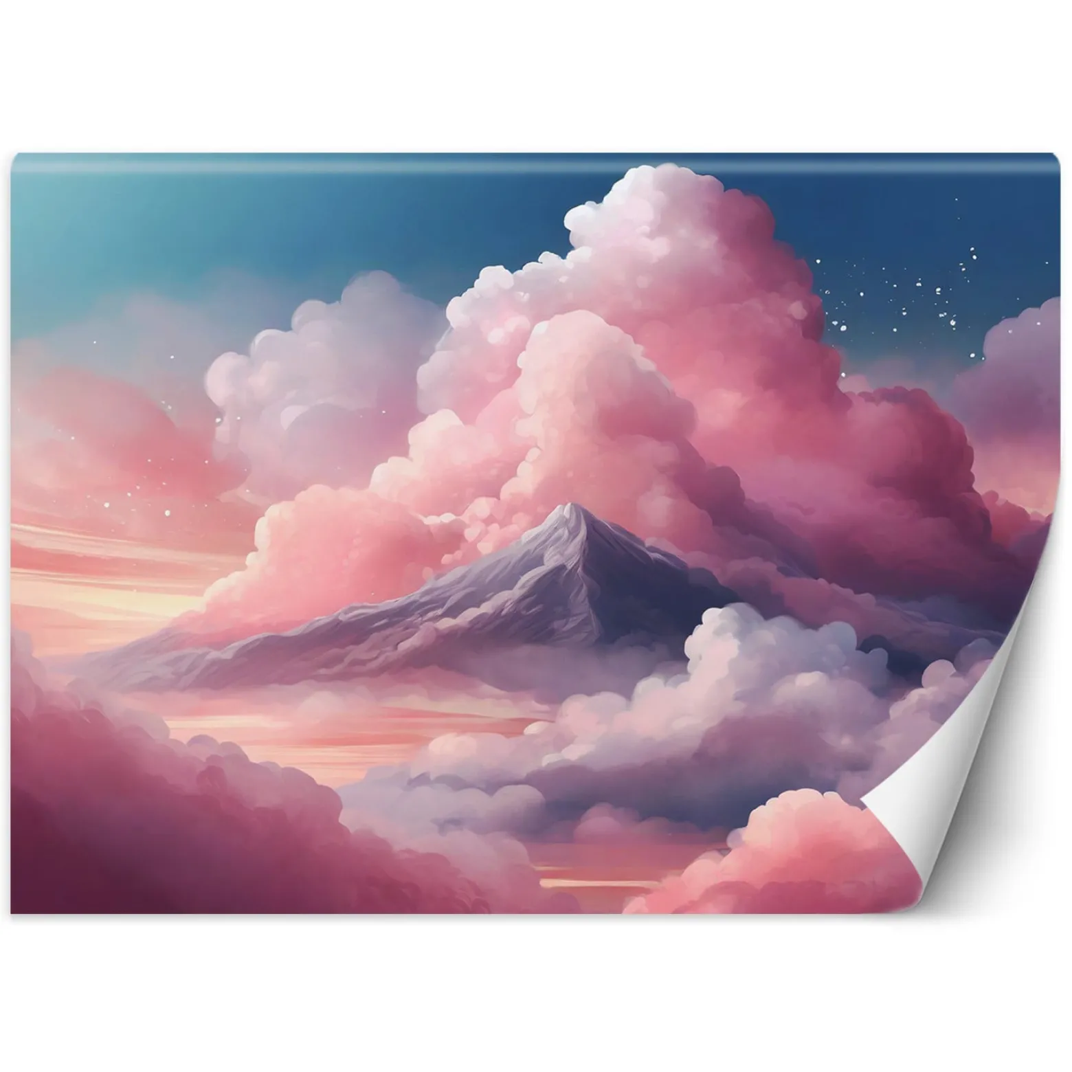Feeby Fototapeta, Różowe chmury i niebo 150x105