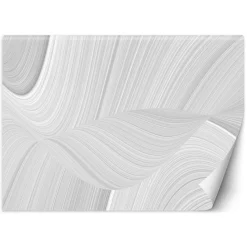 Feeby Fototapeta, Rozmazana biała tekstura 3D 150x105